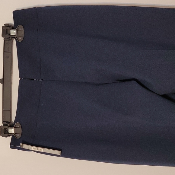 Tahari Navy Crepe Petite Dress Pants - Picture 13 of 17